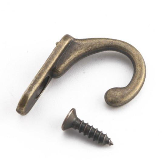 10 шт. антикварные прочные сверхмощные настенные крючки вешалки для одежды домашний декор