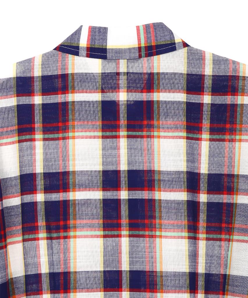 Хлопковое платье-рубашка в клетку мадрас от BROOKS BROTHERS (много) (Bbdzwm68227Es)