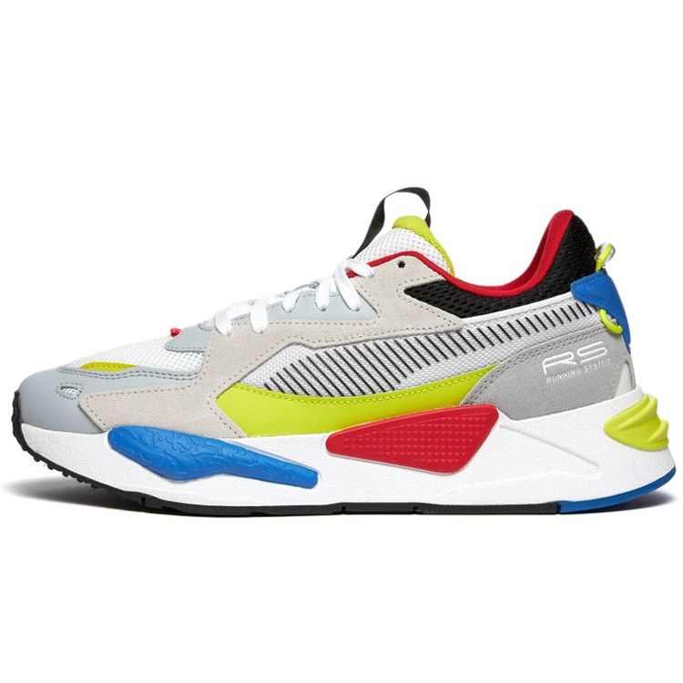 Puma RS-Z White Glacial Blue Yellow Unisex Sneakers Energy-Yellow 381640-05