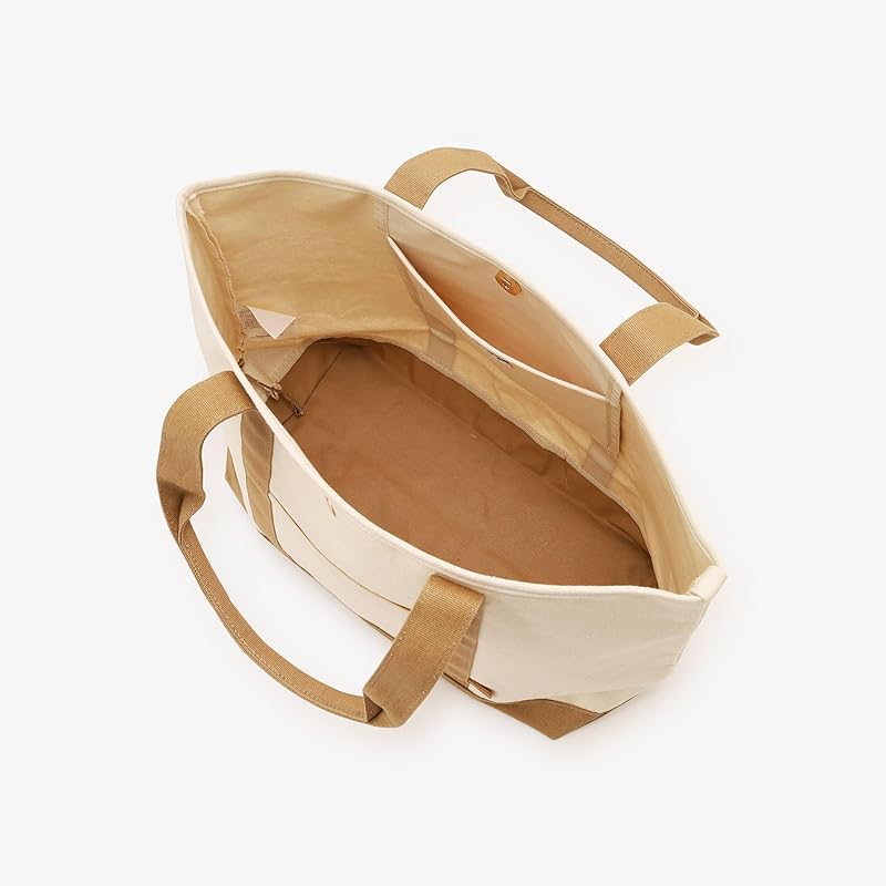 [ afternoon tea living ] AfternoonTea LIVING tote bag JK98 Canvas tape A4 tote bag ivory