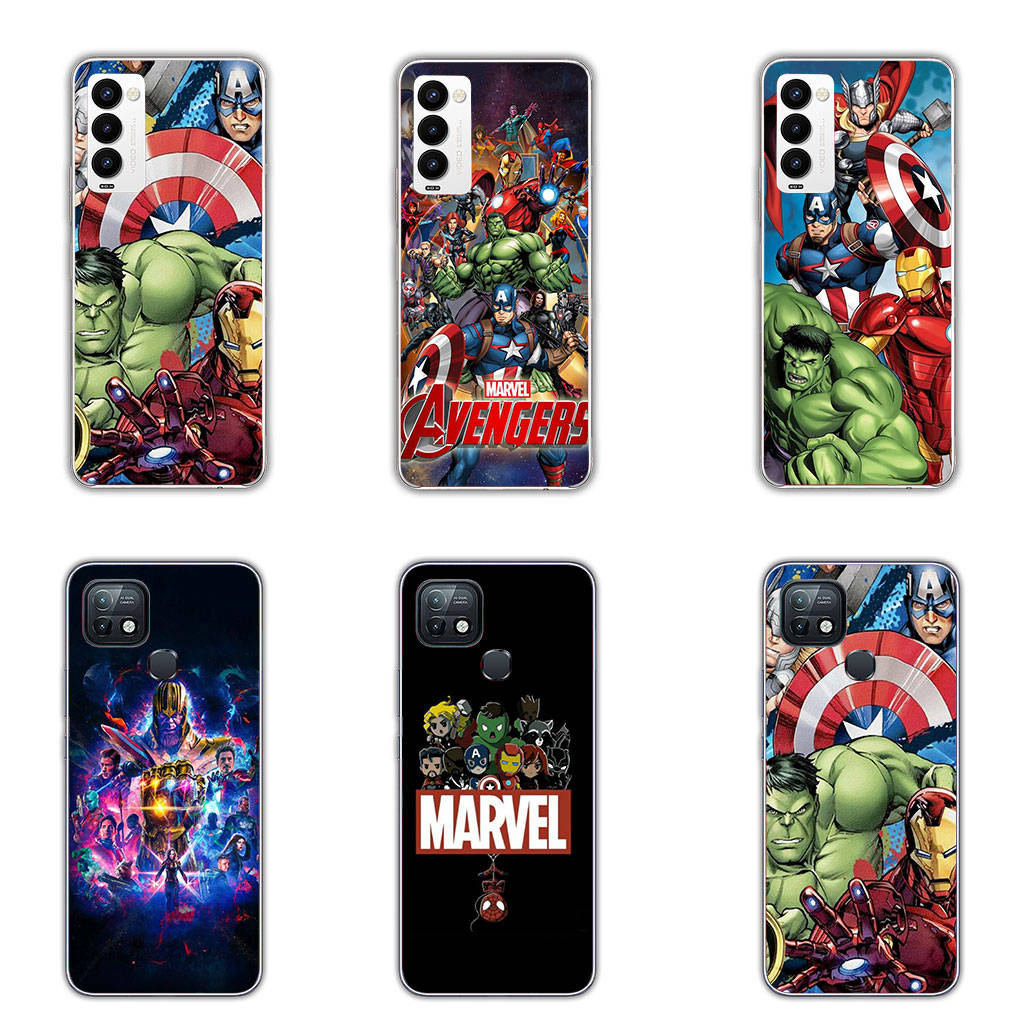 For Motorola Moto Edge 40 30 Neo G54 G24 G84 iPhone 15 14 Xiaomi Redmi Note 13 12 11 Pro Samsung Galaxy A54 Hulk Marvel Avengers Spider Iron Man Case