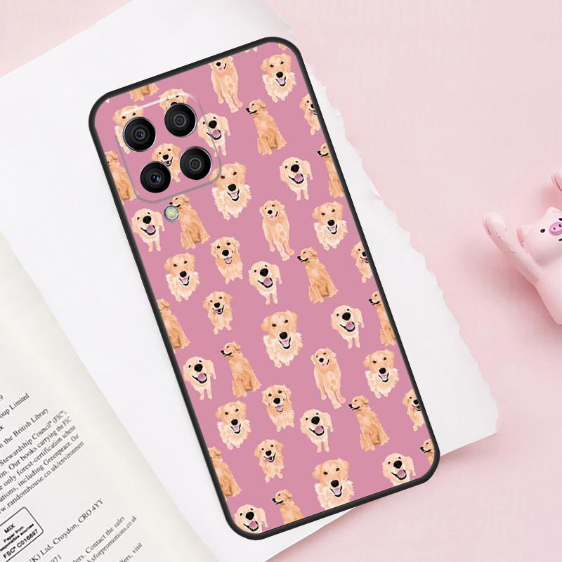 Golden Retriever Dog For Samsung Galaxy M23 M33 M53 M13 M11 M51 M14 M34 M54 M20 M30s M12 M52 M15 M55 M32 Case