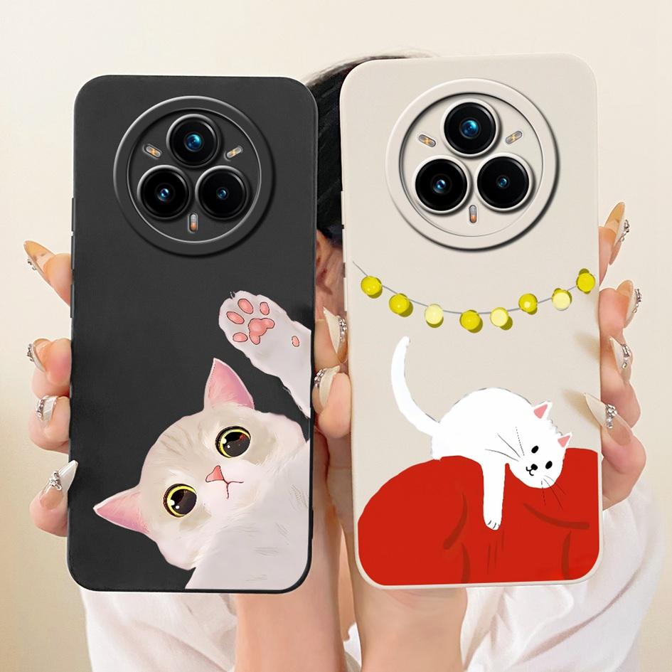 For Realme 14 Pro Plus 5G Case RMX5051 Cute Cartoon Rabbit Cat Shockproof Silicone Cover For Realme 14 Pro Bumper 14 Pro+ Casing