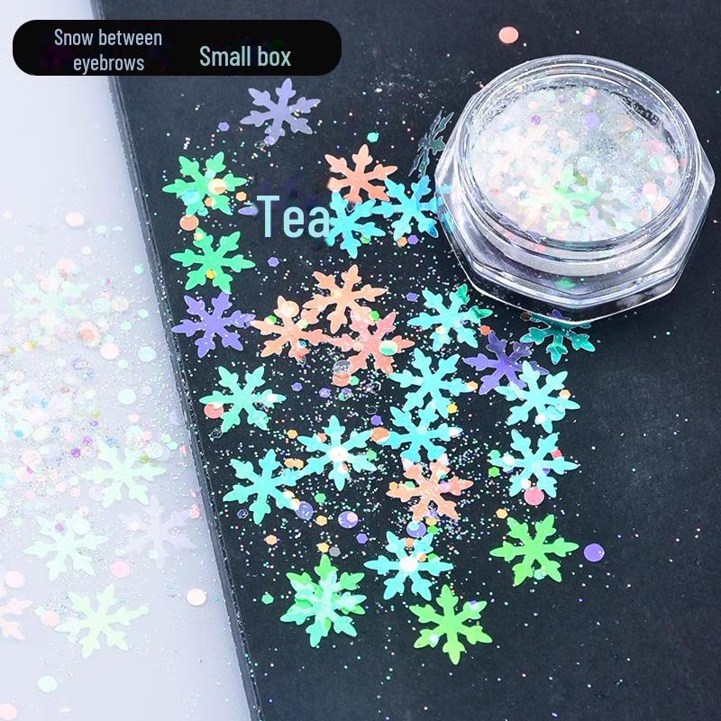 Dreamy Summer Glitter Mix: Hexagonal Sequins, Laser, and Fine Glitter In DIY Hemp Material.