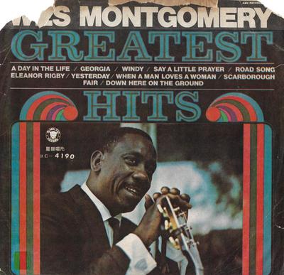 Виниловая пластинка WES MONTGOMERY Greatest Hits BC4190 Black Cat Reco 1971 Тайвань Джаз Б/у