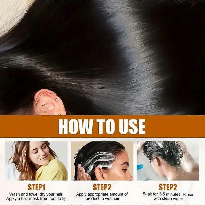Keratin Hair Care Set: Keratin Hair Mask, Keratin Hair Stick, Keratin Hair Care Oil, Deep Hair Conditioner - Dry, Split End, Damaged Hair Repair Treat