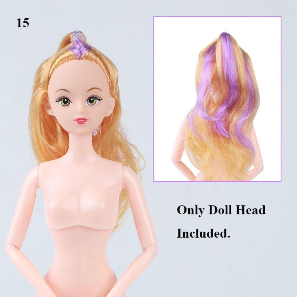 Игрушки Прически 1/6 BJD Древние Куклы Аксессуары Кукольная Голова 30 Кукол Шарнир DIY Головной Убор