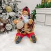 12 Inch Sitting Santa Claus Statue Home Ornaments Christmas Decorations  Gift For Friends