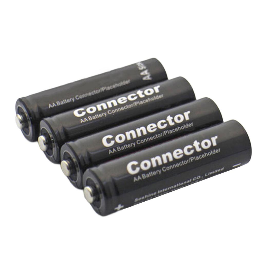 Универсальный проводник для фиктивной батарейки размера AA, без питания, 14500 LR6 AM3, держатель для батареек для игрушек и светодиодных фонарей