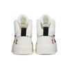Anta Snoopy X  Lifestyle Series Non-Slip Wear-Resistant Mid-Top Sneakers Women Sneakers White Black Yellow 922138011-8
