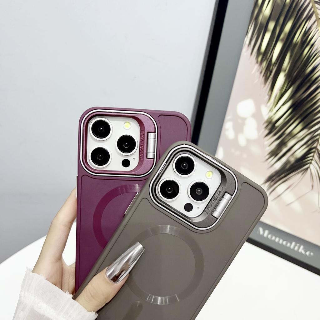 Подходит для iPhone16 Магнитный чехол для телефона с присоской Кронштейн для контактных линз 1413 Apple 15 Promax Защитный чехол