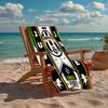 Ultra-Soft Beach Towel with Juventus Football Club Theme,Ideal for Pool - Camping, Diving - Perfect Travel Essential, Vibrant Beach Towel.