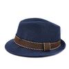 Summer Children Sun Hat Vintage Boys Western Cowboy Hats Kids Wide Brim Jazz Cap