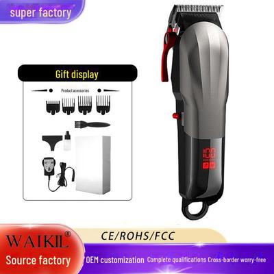 Профессиональная электрическая машинка для стрижки волос с регулируемым лезвием для создания сложных укладок и точной стрижки