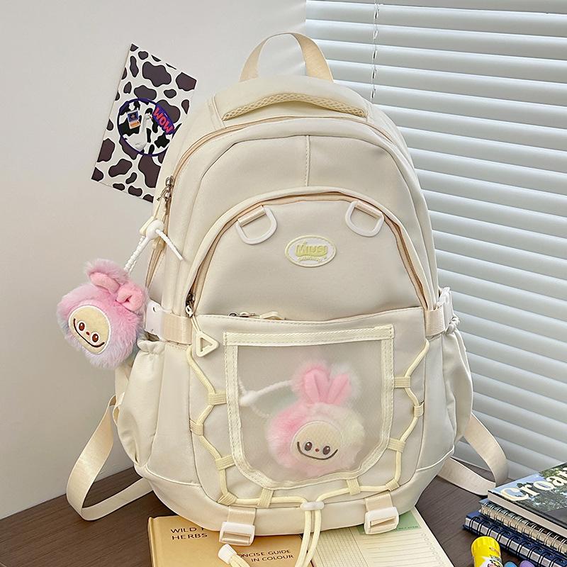 Детский школьный рюкзак Ученица начальной школы Ученица средней школы Ученица старшей школы Рюкзак с вставками Модный рюкзак