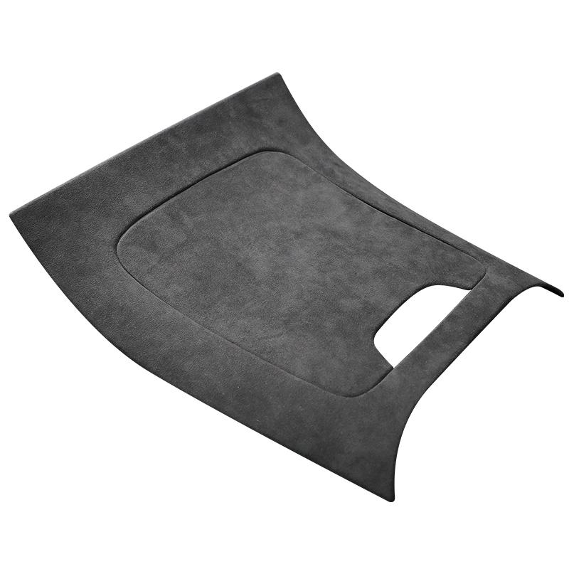 Top Suede For Mercedes Benz C-Class W206 C200 S206 A206 Car Central Console Gear Shift Panel Cover Decorative Panel