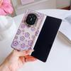 For Samsung Galaxy Z Fold 8 Ultra Z Fold 8 7 6 5 Flowers Painted Case For Magsafe With Hinge Protection Shockproof Hard Cover