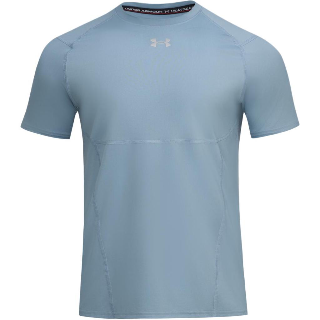 Under Armour Мужская футболка HeatGear Elite Neolast с мягкой впитывающей тканью, круглым вырезом, коротким рукавом, быстросохнущая, Топы 6015379-448