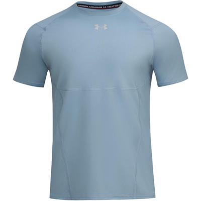 Мужская футболка HeatGear Elite Neolast с мягкой впитывающей тканью, круглым вырезом, коротким рукавом, быстросохнущая, Топы 6015379-448