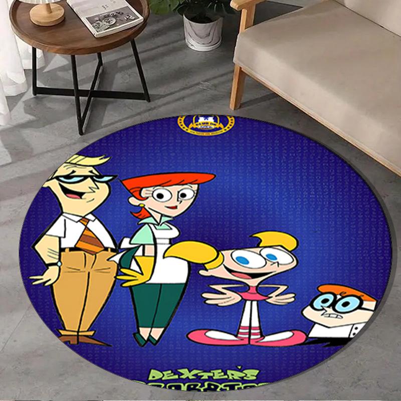 Superhero Sunglasses Round Rug for Livingroom,Bedroom, Palyroom, Chair Rug, Area rug, Circle Carpet, Large Size Fan Christmas gift