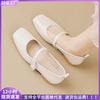 Mary Jane Shoes Women's Summer Skirt Retro Soft Leather Thick Heel Single Shoes Large Size Women's Shoes
