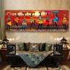 African Etnicos Tribal Art Paintings Black Women Dancing Poster Canvas Print Painting Abstract Art Picture for Home Wall Decor