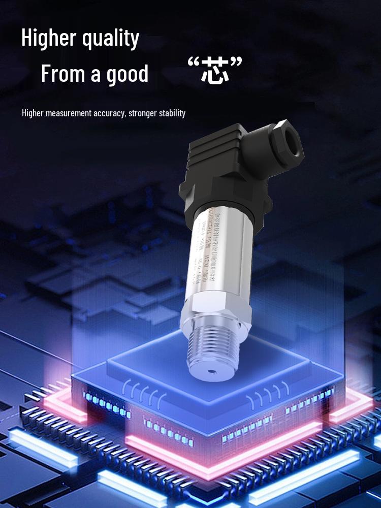 SJ100 Pressure Transmitter: 4-20mA Output, Silicon Sensor for Constant Pressure In Pneumatic and Hydraulic Systems