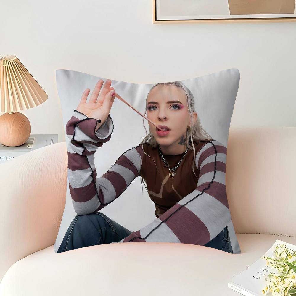 Singer Young Miko Movie Sticky Pillow Cover Design Cushion Cover Decor Holiday Decorati