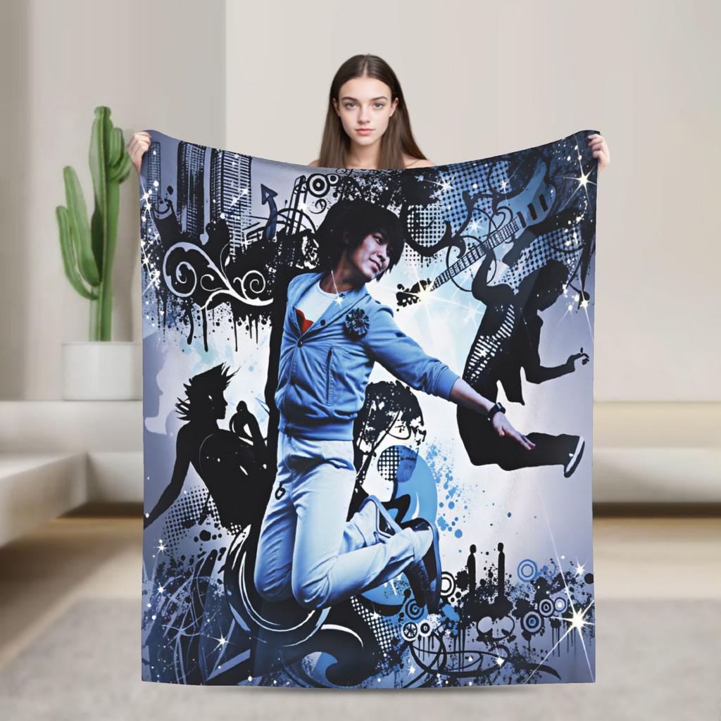 TOP CChoi SSeung Hyun Warm Blanket Camping Plush Throw Blanket Fashion Couch Bed Flannel Bedspread Sofa Bed Cover