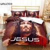 3D Print Sacred Heart of Jesus Christ Bedding Set Double Twin King Duvet Cover Comforter Pillowcase Boys Girls Adults Bedroom