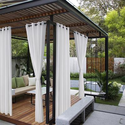 Готовые водонепроницаемые шторы для улицы, перфорированные шторы для улицы, уличные шторы для беседки, террасы
