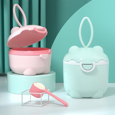 Портативная коробка для детского сухого молока, милая коробка для хранения еды, коробка для хранения необходимых хлопьев, коробка для сухого молока для малышей, контейнер для закусок