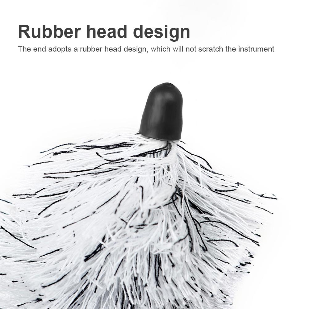 Alto Sax Through Strip Tube Inner Chamber Brush Water-Absorbing Clarinet Swab Cleaning Brush Woodwind Instrument Accessory