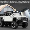 1/24 Ford Raptor F150 игрушечная модель автомобиля литая литая со звуком и светом заднее колесо инерционные игрушки модели транспортных средств мальчики подарок на день рождения