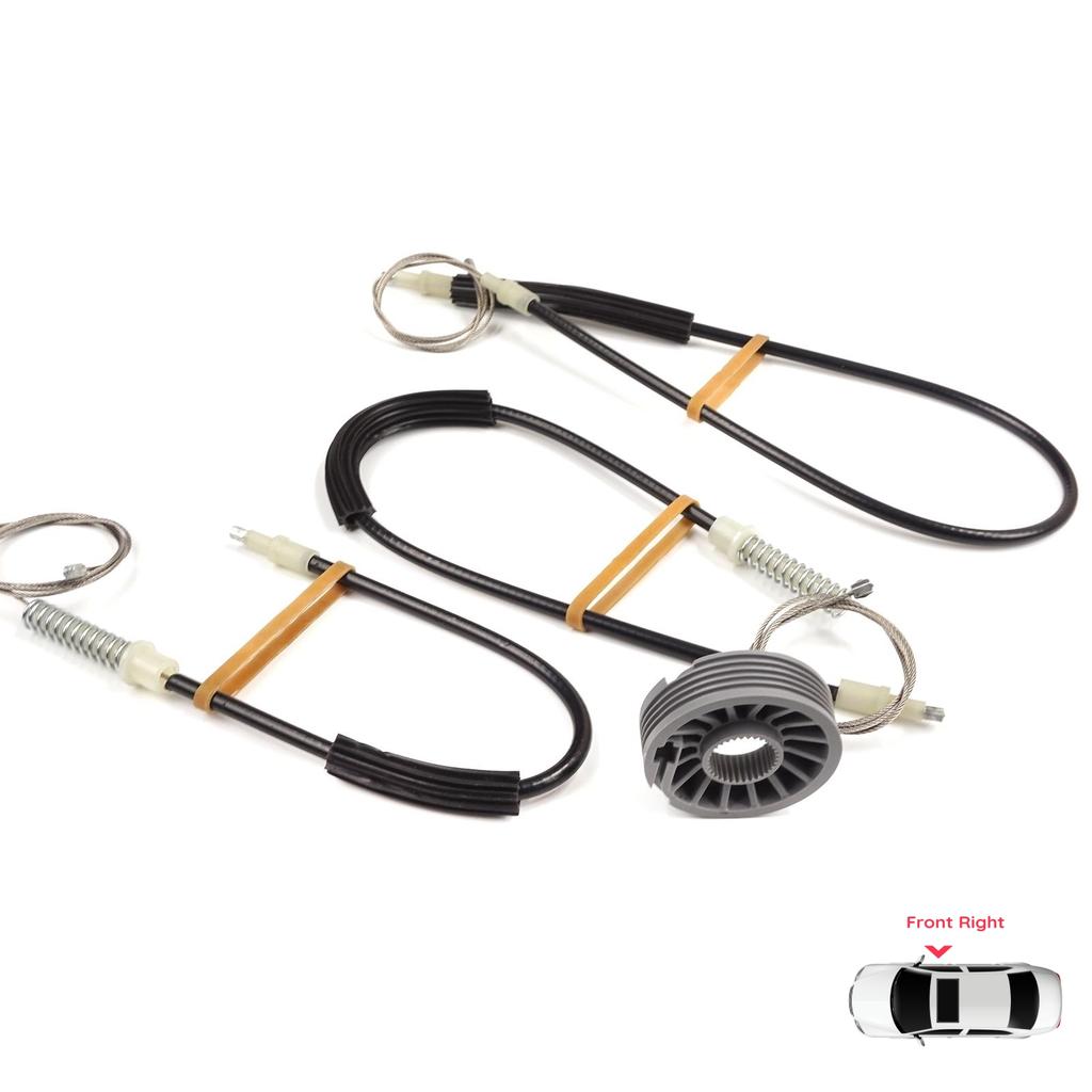 BWR5553 Комплект для ремонта стеклоподъемника правой двери для Mitsubishi Colt CZC Cabriolet RG 2006-2009 98031402