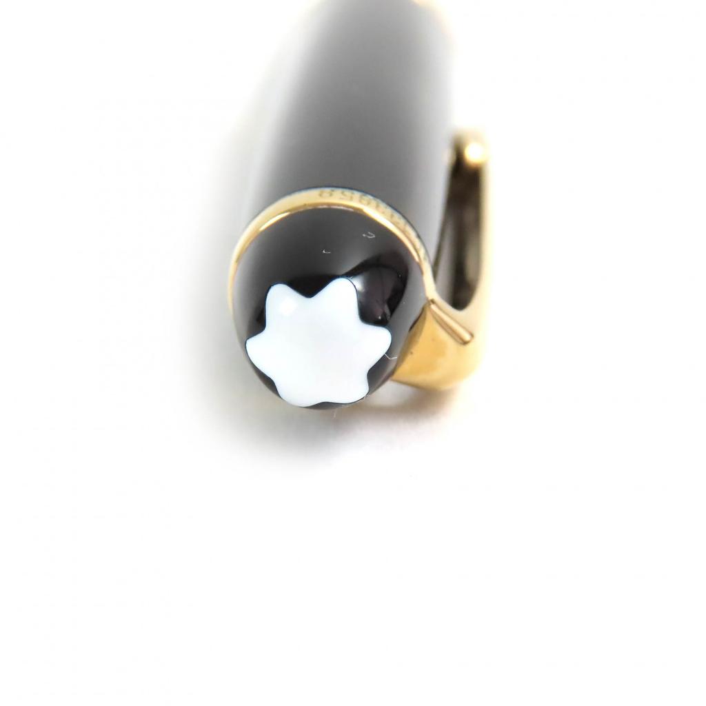 Montblanc Перьевая ручка Meisterstück Classic белая звезда Черное золото 14K мужская Б/у