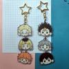 Anime Haikyu Cosplay Funny Long Keychain Bag Pendant Fan Collection Props Christmas Gift