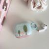 Milk blue cloud hut applies to Apple AirPods 1st generation protective case Pro1 Bluetooth headset case pro1 generation