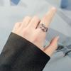 Серебряное серебро 925 пробы, антистрессовые женские кольца, кольцо для беспокойства, Anillo Antiestres, регулируемые ювелирные изделия для женщин