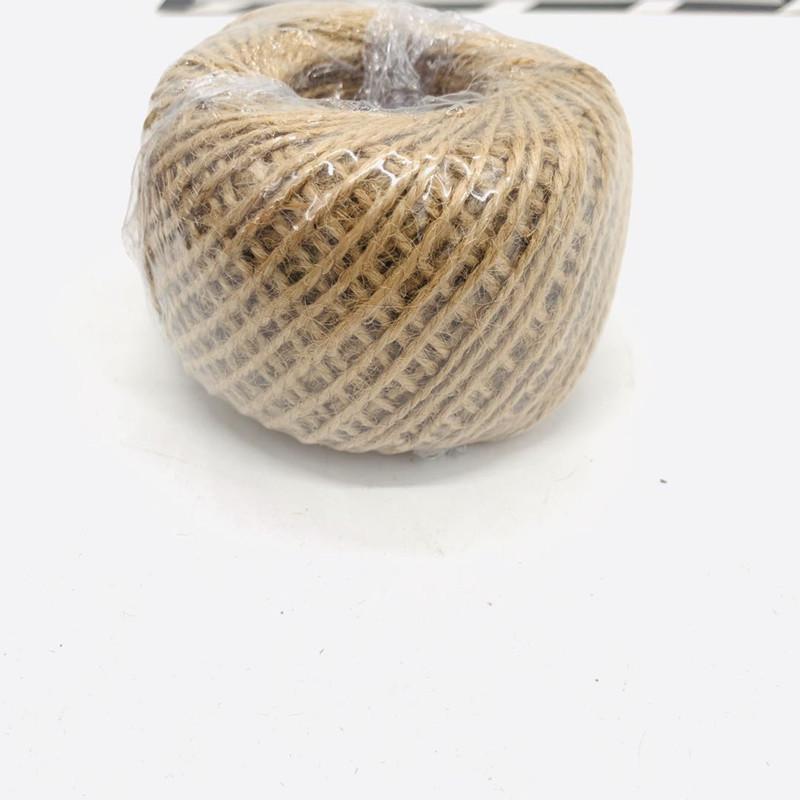 Экологичная джутовая пеньковая веревка ручной работы для самостоятельного ретро-украшения стен и переплета