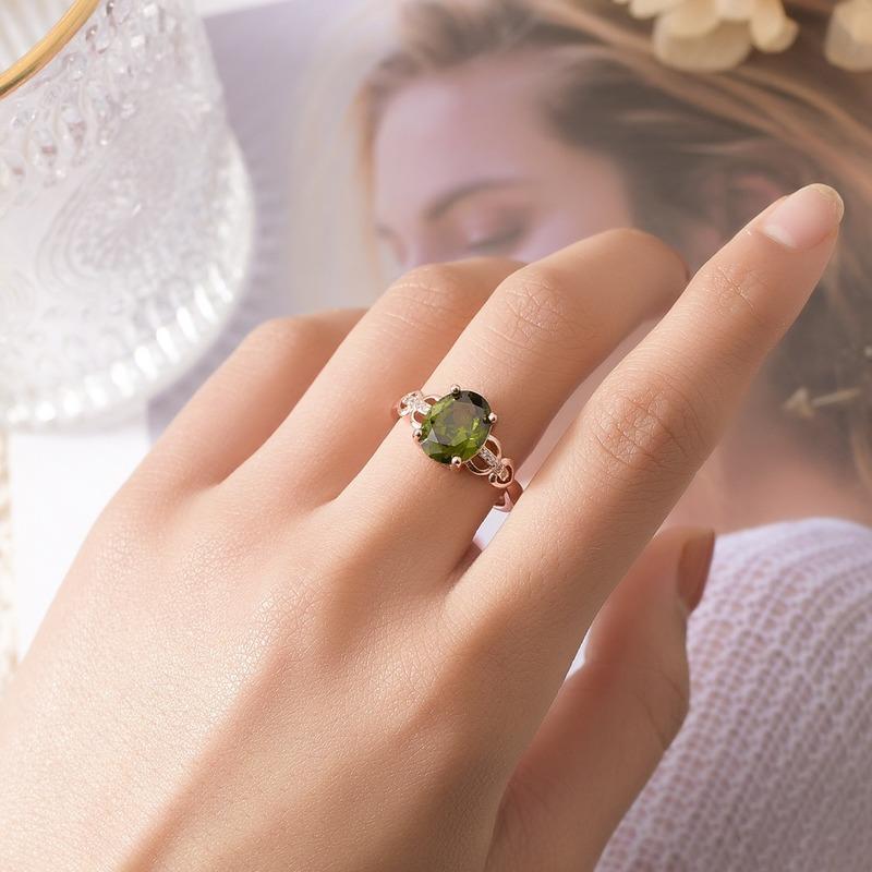 Sace Gems Классическое кольцо из медного сплава с цирконом, женские ювелирные изделия, свадебный подарок для вечеринки