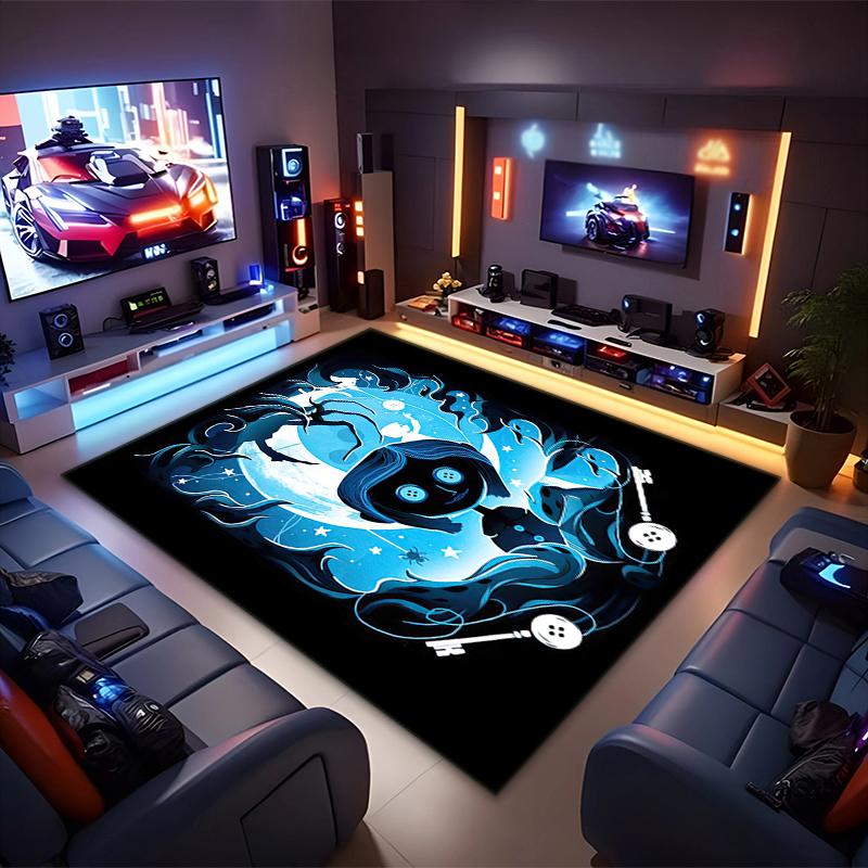 1PC Coraline Rug - home decoration Carpet For Living Room Bedroom Flooring Computer Chair Area Rug