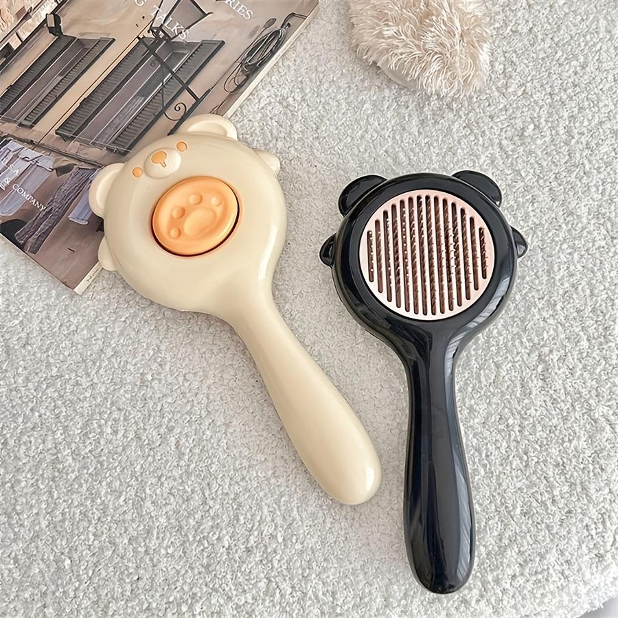 1 Pc Pet Grooming Comb Self-Cleaning Cat Brush Dog Float Hair Removal Massage Universal Pet Comb for Cats And Dogs