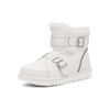 UGG Женские короткие ботинки на мини-пряжке Белые 1138157-WHT