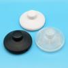 317 Round Foot Pedal Switch 7cm 3 Colors Black White Transparent Inline Cord Switch For Desk Lamp Lighting Adapter