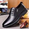 Мужская обувь весна и осень, мягкая подошва, кожаные туфли, деловая повседневная обувь, новая корейская версия, модные туфли, британская мода, одиночные туфли
