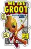 Наклейка Marvel WE ARE GROOT [Inlock] Вырезанная