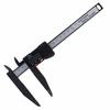 BITHEOUT Electronic Caliper, 150mm/300mm Digital Caliper with Carbon Ruler and Long Jaw Measuring Tool (150mm Long-Jaw Carbon Caliper)