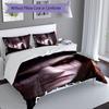 3pcs Custom Name World of Warcraft Bedding Set,Includes 1 Duvet Cover and 2 Pillowcases,All-season Bedroom Decor