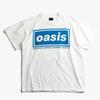 Summer Oasis Band Rock T-shirt Retro Punk Print T-shirt Loose Breathable Casual Short Sleeve T-shirt Camisetas Surf Hombre Moto